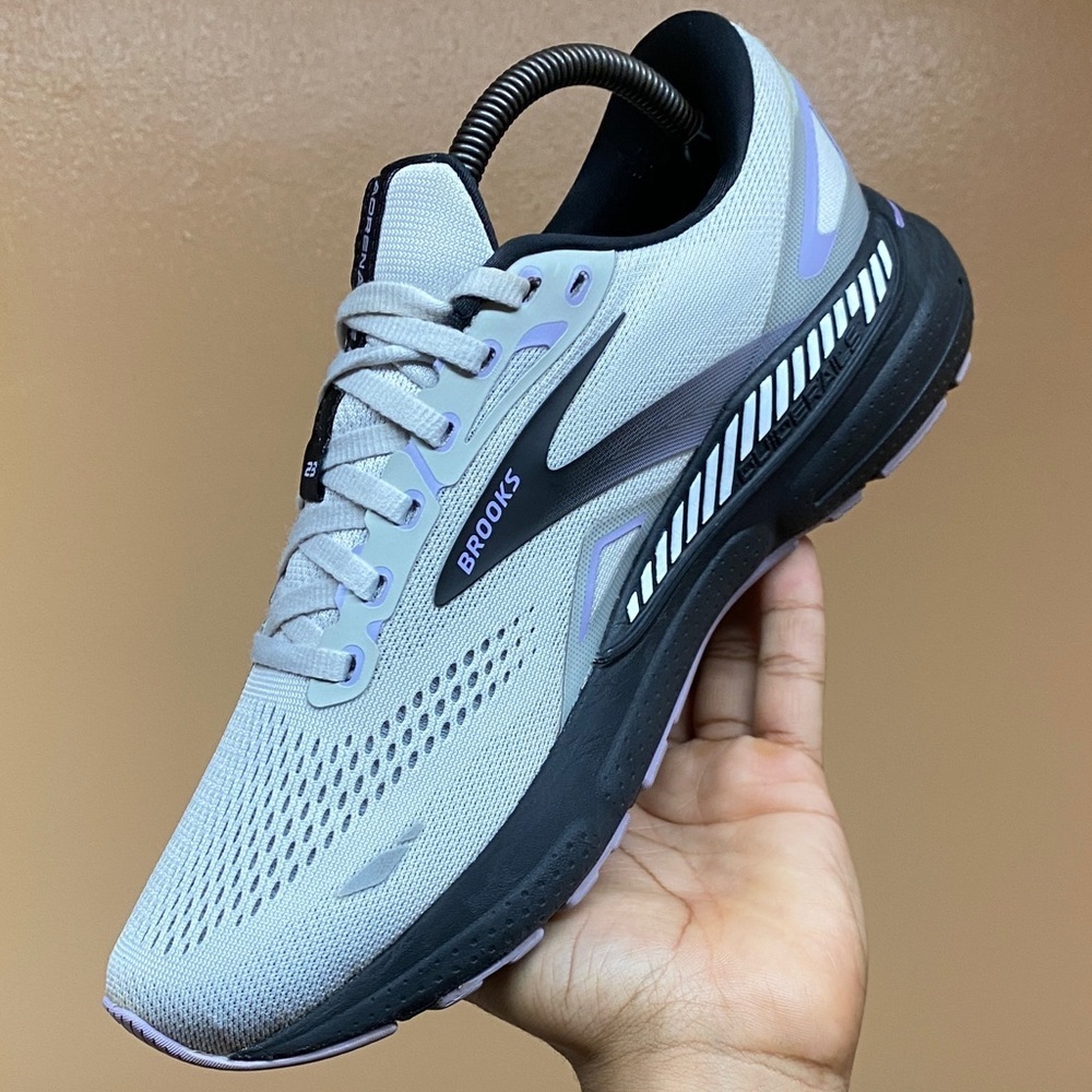 Brooks Adrenaline GTS 23 “Gray Black Purple” Size 10 Medium - Picture 9 of 17